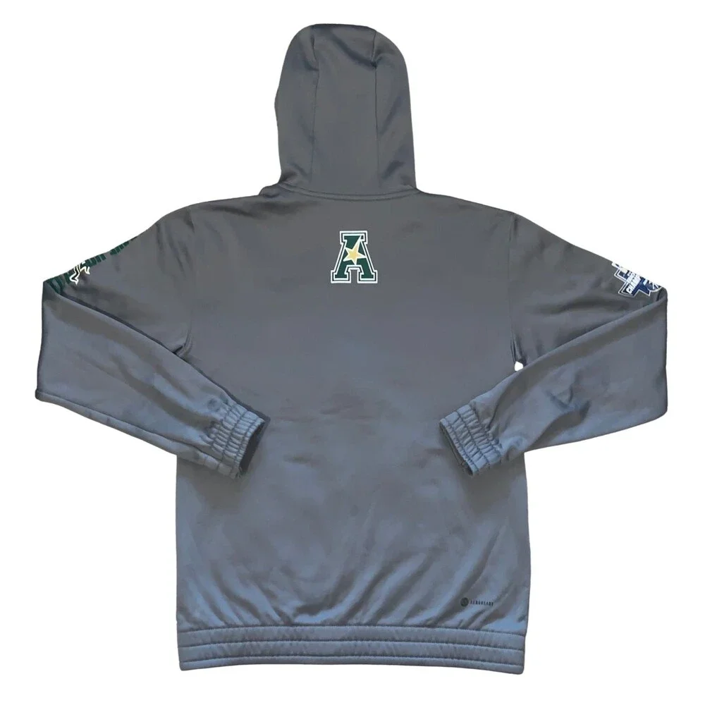 Adidas USF South Florida Bulls Hoodie Womens S Team Issued Full Zip NCAA Gray